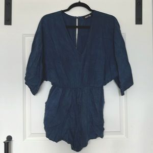 Fabrik blue romper one piece